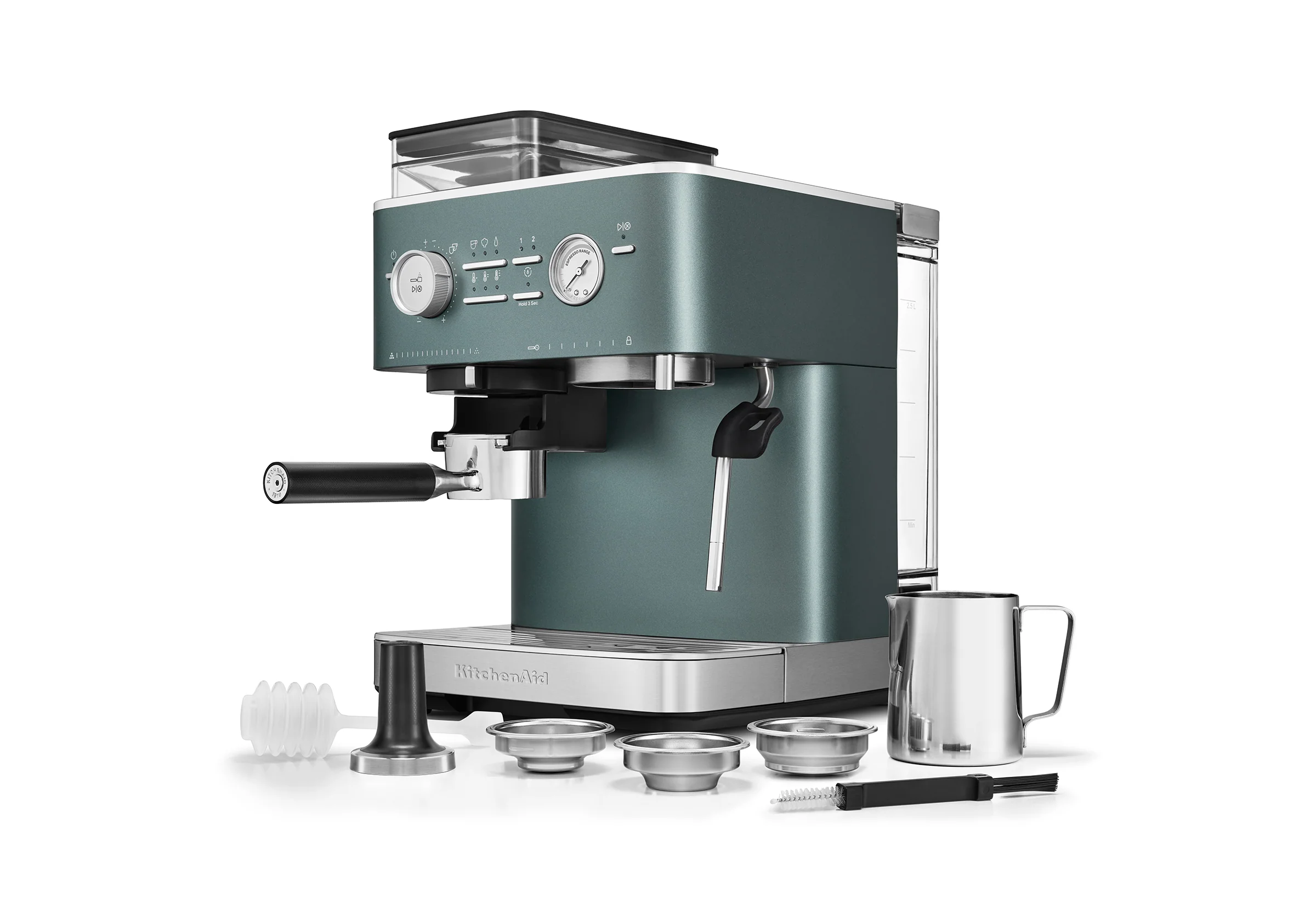 Semi Automatic Espresso Machine with Burr Grinder - Image 13
