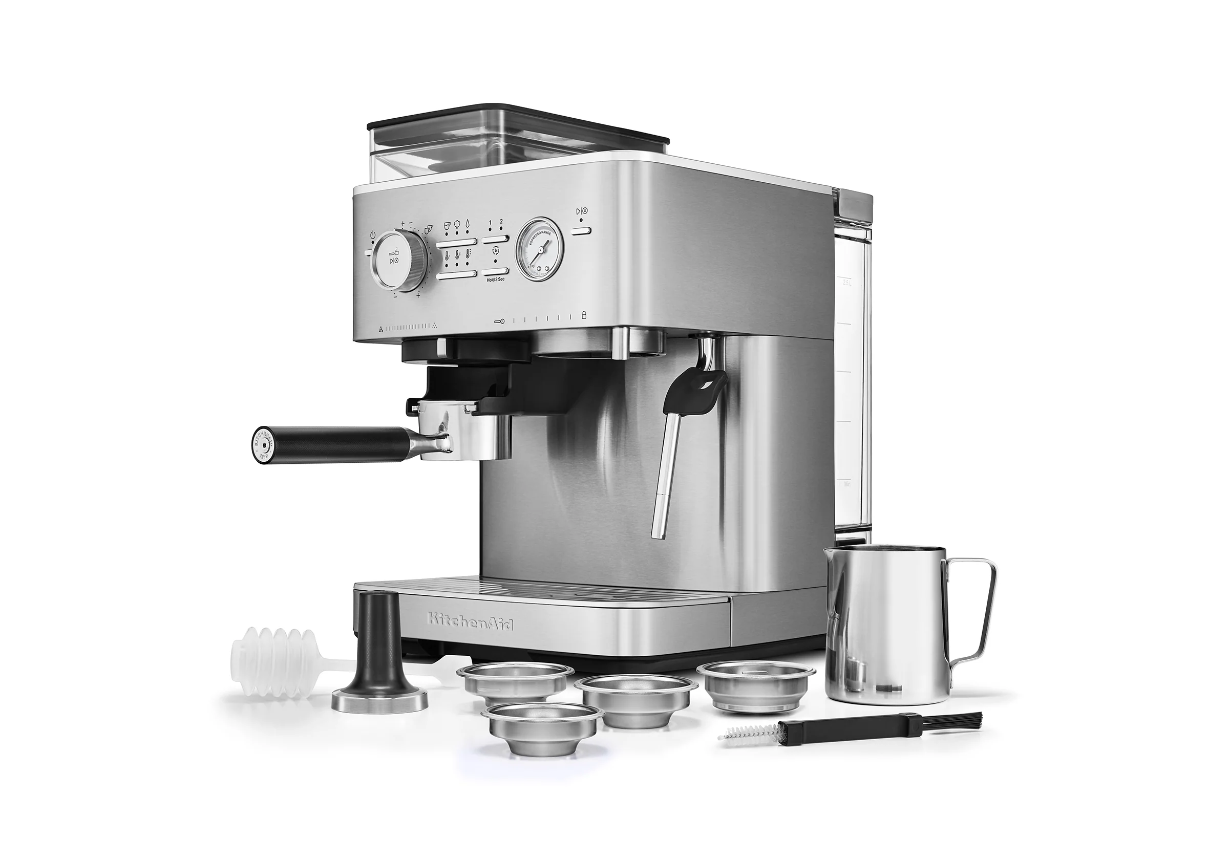 Semi Automatic Espresso Machine with Burr Grinder - Image 24