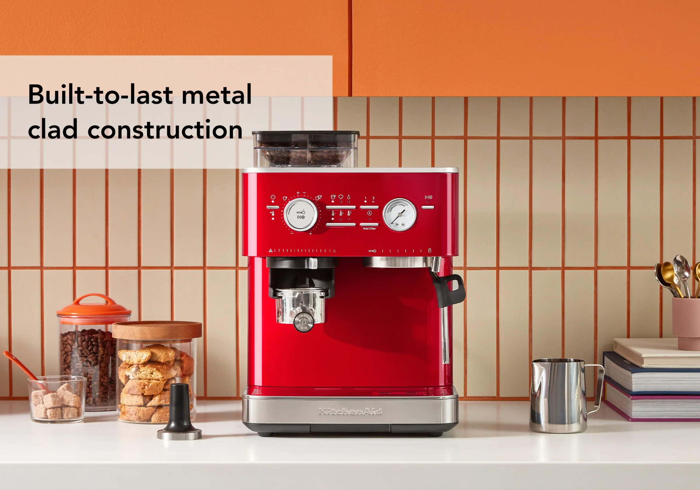 Semi Automatic Espresso Machine with Burr Grinder - Image 42