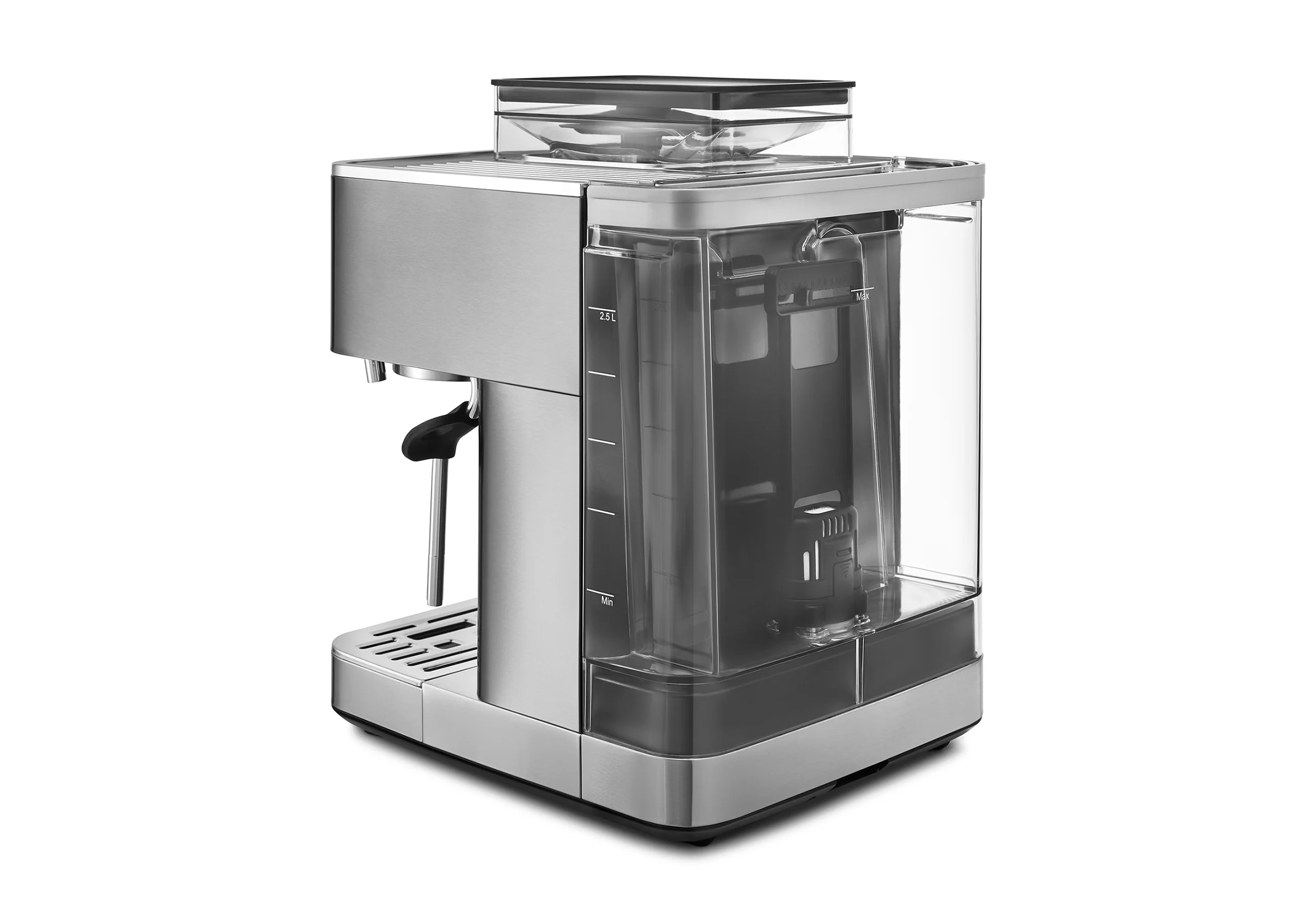 Semi Automatic Espresso Machine & Walnut Wood Accessories Bundle - Image 12